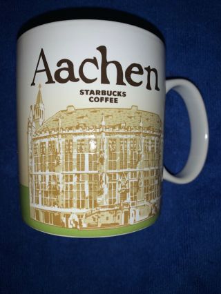 Starbucks Ceramic Coffee Mug 16oz Aachen Nib