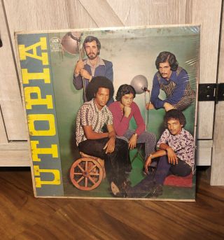 Utopia S/t Lp Laza Records Lpl - 018 Rare Orig.  Latin Funk Psych