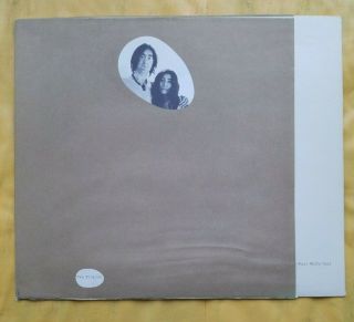 John Lennon Two Virgins - Rare First Press Lp The Beatles Monarch Pressing