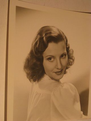 3 Vintage 8 X 10 Photos of Film Actress Julie Bishop,  2 w Robert Paige DS9004 2