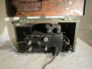 Vintage Fullerphone Mkv Telegraph Key Morse Code Wwii Field Radio