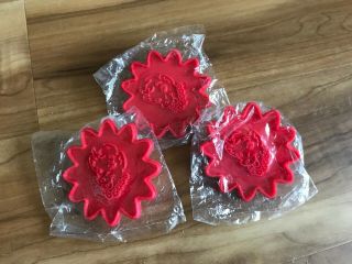 Set Of 3 Borden Elsie The Cow Cookie Cutters Butter Molds