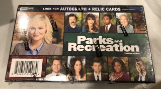Parks and Recreation Press Pass Trading Cards Hobby Box 2