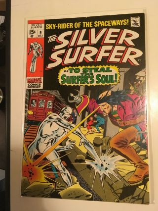 Silver Surfer 9 Vf Stan Lee John Buscema Art The Ghost Mephisto