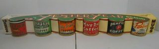 Vintage Yesteryear Brand By Westwood Coffee Mugs - 1992 - Set Of 6 Cups W/ Box