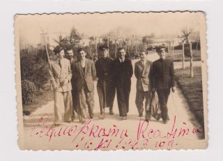 Greece Xanthi - Ξάνθη Bulgarian Occ Ww2 - 1943 Vintage Orig Photo (49244)