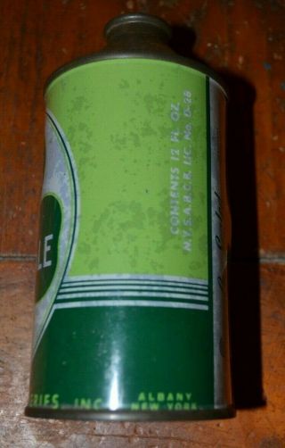Vintage Beverwyck Irish Brand Cream Ale Cone Top Beer Can 3