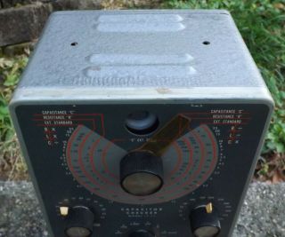 Vintage Heathkit Model IT - 11 Capacitor Checker 3