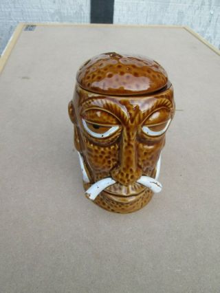 Vintage Mr Bali Hai Headhunter Head Tiki Mug San Diego Ca Ceramic