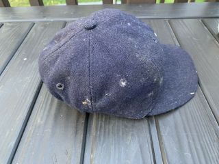 Rare Early 1900s Yale University Vintage College Baseball Wool Hat/Cap 2 2