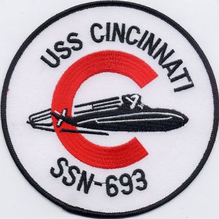 Uss Cincinnati Ssn 693 - Ship 