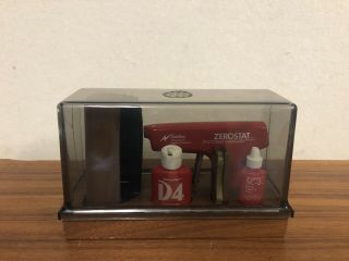 Vintage Discwasher Zerostat D4 / Sc - 2 Record System Cleaner Kit W/gun