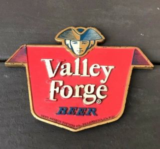 Vintage Valley Forge Beer Composition Sign Adam Scheidt Brewing Co Norristown Pa