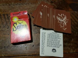 Skeeter Card Game By Arrco Playing Card Co.  (ca.  1960)