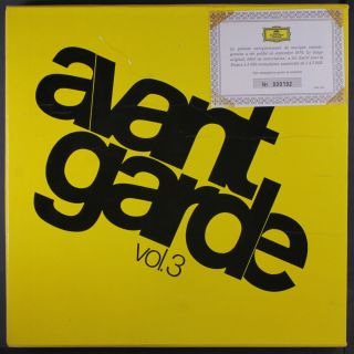 Various: Avant Garde,  Vol.  3 Lp (germany,  6 Lps,  Box Shows Slight Wear)