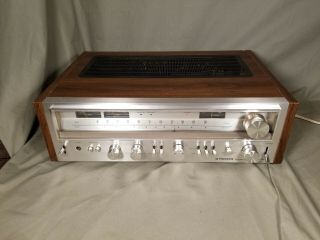 Vintage Pioneer Sx - 780 Am / Fm Stereo Receiver / Amplifier Black Meters