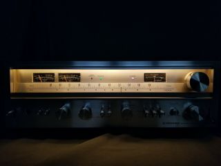 Vintage Pioneer SX - 780 AM / FM Stereo Receiver / Amplifier Black Meters 3