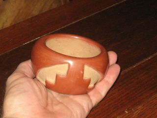 C1990 Santa Clara Pueblo Pot Pottery Native American Indian A Beauty