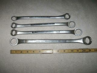 Vintage Craftsman =V= Series Offset Double Box - End 8pc Wrench Set - 1/4 