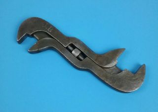 Vintage Baxter Double End Wrench Adjustable Antique Collectible Tool