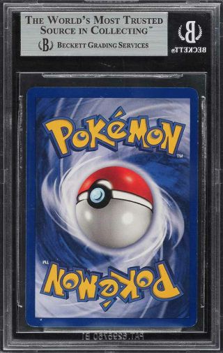 1999 Pokemon Game 1st Edition Holo Charizard 4 BGS 8.  5 NM - MT,  (PWCC) 2