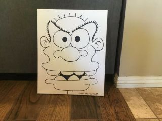 John Holmstrom Bosko Drawing On Large 16 - By - 20 Canvas