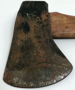 Vintage Plumb Official BSA Boy Scout Axe Hatchet Be Prepared with Leather Sheath 2