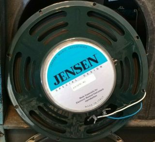 Jensen Jch 12/70 8 Ohm Vintage Made In Italy 12 " Guitar Speaker For Cabinet Amp