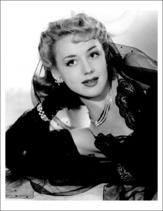 Actress ANNE SHIRLEY 8x10 Black And White Publicity Photo Glamour Print 2