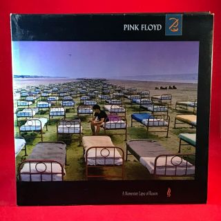 Pink Floyd A Momentary Lapse Of Reason 1987 Uk Vinyl Lp A3u B1u 2 Posters Insert