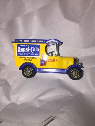 Vintage Pepsi Cola Die Cast Toy Car Antique