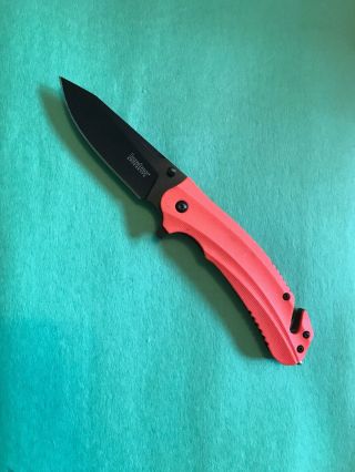 Kershaw Barricade Rescue Knife,  Glassbreaker,  Cord Cutter 8650