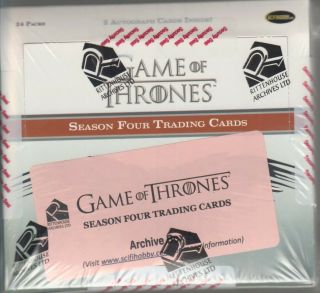 Game Of Thrones - Season 4 - Factory Archive Box