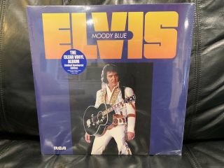Elvis - Moody Blue Ftd Lp - Rare Find Ltd Edition 1152