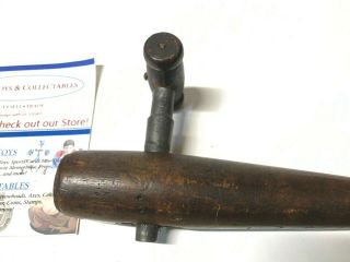 Old Vintage Antique Wooden Barrel Bung Beer Wine Whiskey Keg Spigot Tap Tool 3