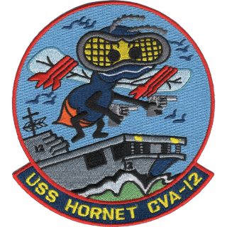 Cva - 12 Uss Hornet Ship Patch