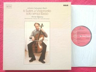 Rca Seon Rl 30369 Stereo Ed1 - Bach The 6 Cello Suites Anner Bylsma 3 X