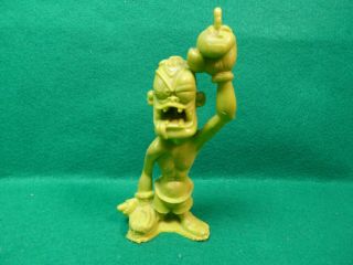 Vintage 1963 Louis Marx Nutty Mads Rocko The Champ 6” Lime Green Boxer