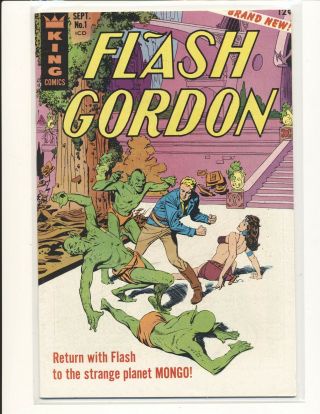 Flash Gordon 1 King Comics 1966 Vf Cond.