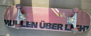 Vtg Rodney Mullen Model Almost Uber Skateboards Limited W/royal Trucks 31 "