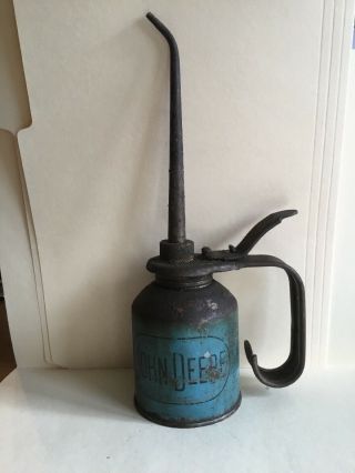 Vintage John Deere Oil Can With Eagle Handle