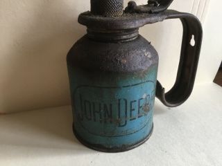 Vintage John Deere Oil Can With Eagle Handle 2