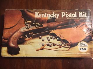 Cva Antique Kentucky Pistol Kit,  Stock,  Barrel,  Parts Only