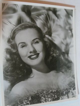 Vintage 8 X 10 Photo Of Movie Actress Of Deanna Durbin Ds9071a