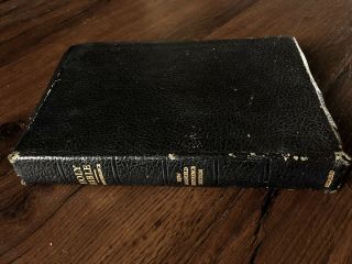 Holy Bible Scofield Reference Edition Oxford Concordance 1967 Leather Book