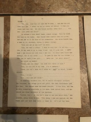 Authentic Vintage Zane Grey Short Story Manuscript Arizona 3