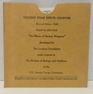 Nuclear Bomb Effects Computer from 