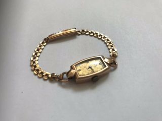 A Vintage Antique Ladies Gold Rolex Watch
