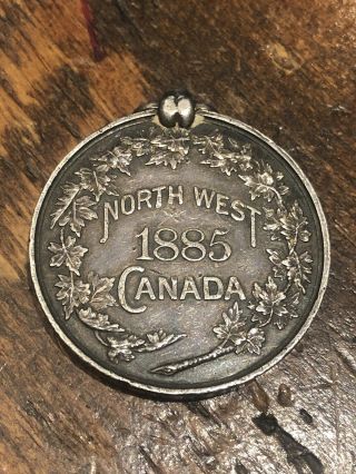 1885 Canada North West Military Medal - Maxwell D.  Inglis Trooper
