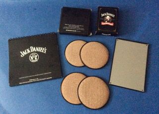 Jack Daniel’s 1 Pack Playing Cards,  Set Coasters,  Wall Plaque And Calendar, 3